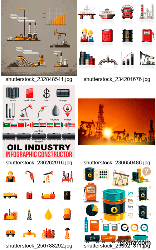 Amazing SS - Oil & Gas Industry, Energy Source, 25xEPS