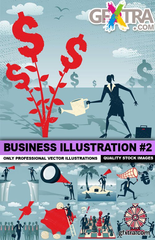 Business Illustration #2 - 25 Vector