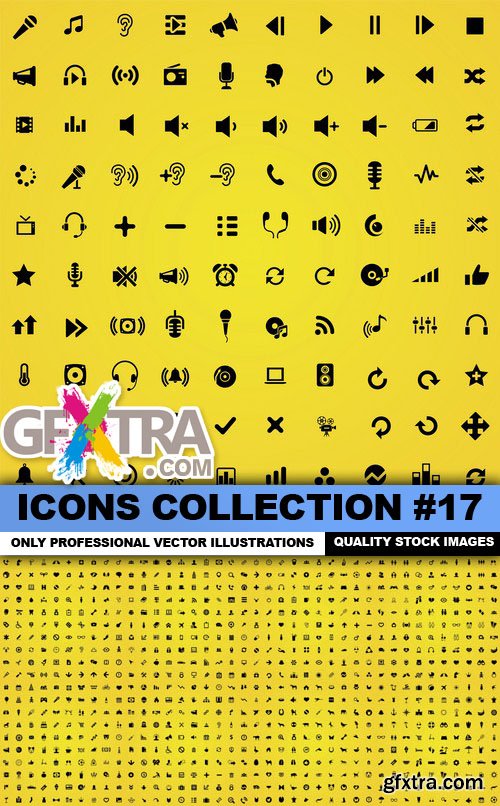 Icons Collection #17 - 25 Vector