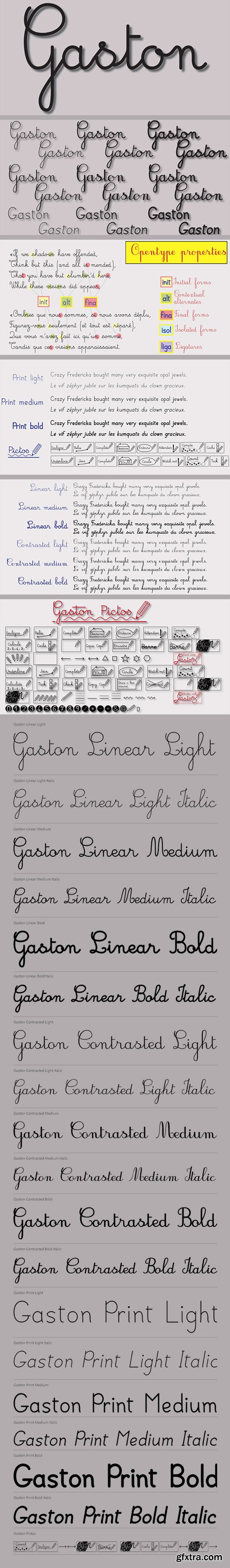 Gaston - Complete Solution for Teachers & Pupils 19xTTF $80 Gaston - Complete Solution for Teachers & Pupils 19xTTF $80