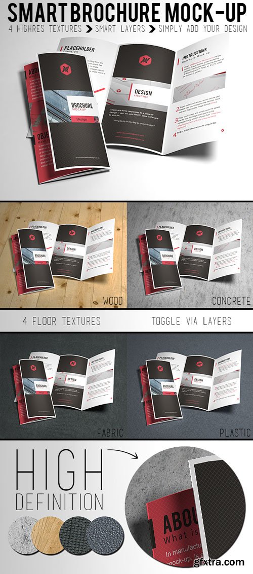 Smart Brochure Mock up Template