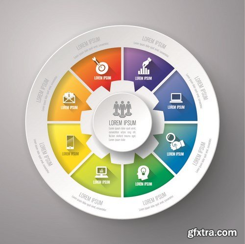 Infographics Elements 16, 25xEPS