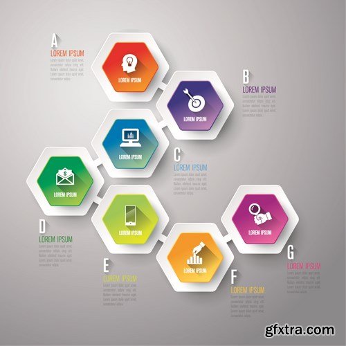 Infographics Elements 16, 25xEPS