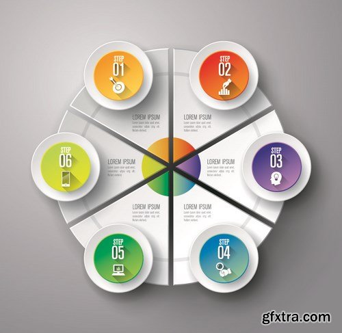 Infographics Elements 16, 25xEPS