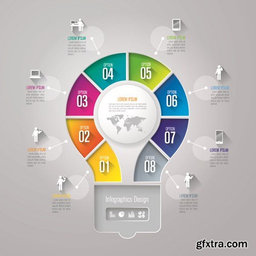 Infographics Elements 16, 25xEPS