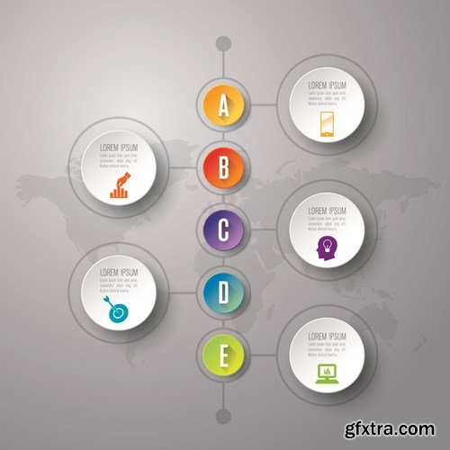 Infographics Elements 16, 25xEPS