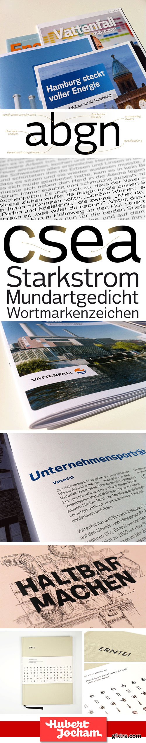 Voice - Sans-Serif Family 18xOTF &euro;702 Hubert Jocham