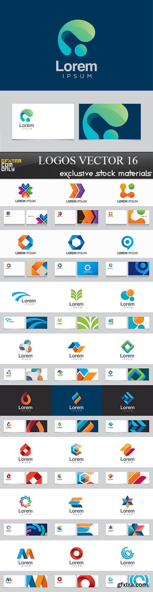 Logos - Vector Collection 16, 25xEPS