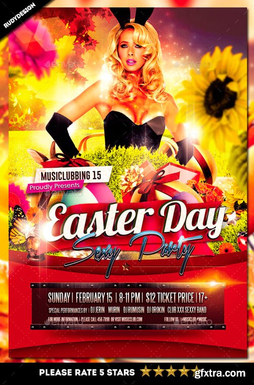 GR - Easter Day Party Flyer