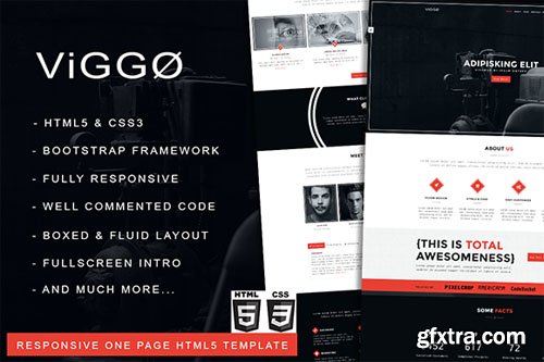 VIGGO v1.0 - Responsive One Page HTML5 Template - CM 202499