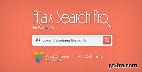 CodeCanyon - Ajax Search Pro v4.0 for WordPress - Live Search Plugin