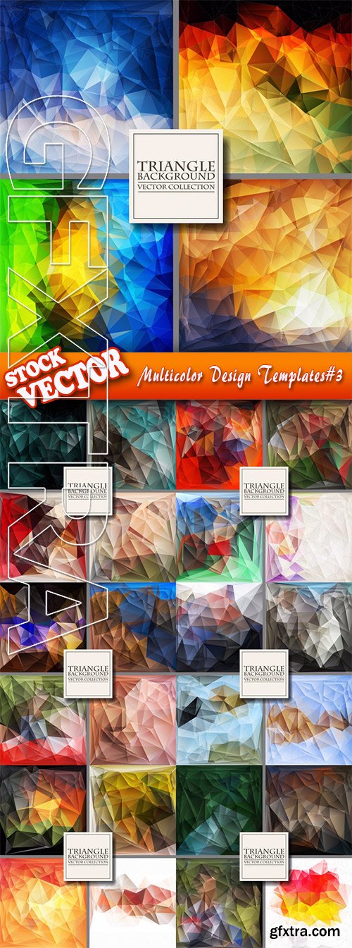 Stock Vector - Multicolor Design Templates#3