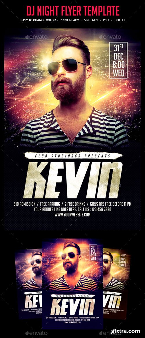 GR - Dj Night Flyer