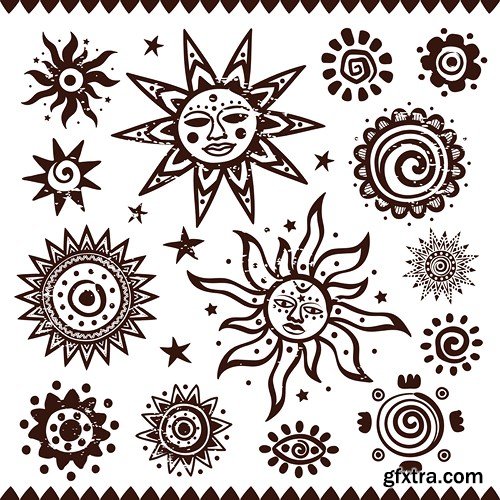 Tribal &amp; Ethnic Ornament, 25xEPS