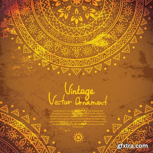 Tribal &amp; Ethnic Ornament, 25xEPS