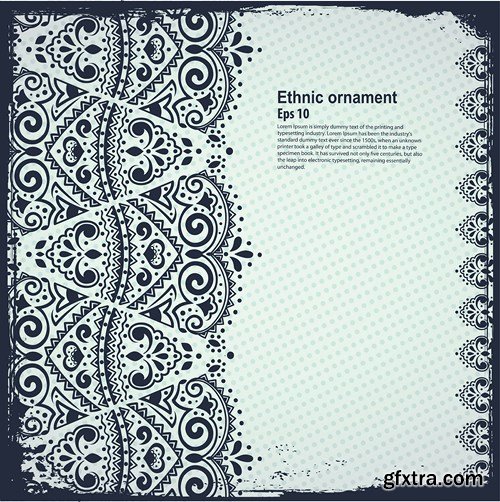 Tribal &amp; Ethnic Ornament, 25xEPS