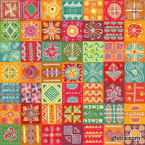 Tribal &amp; Ethnic Ornament, 25xEPS