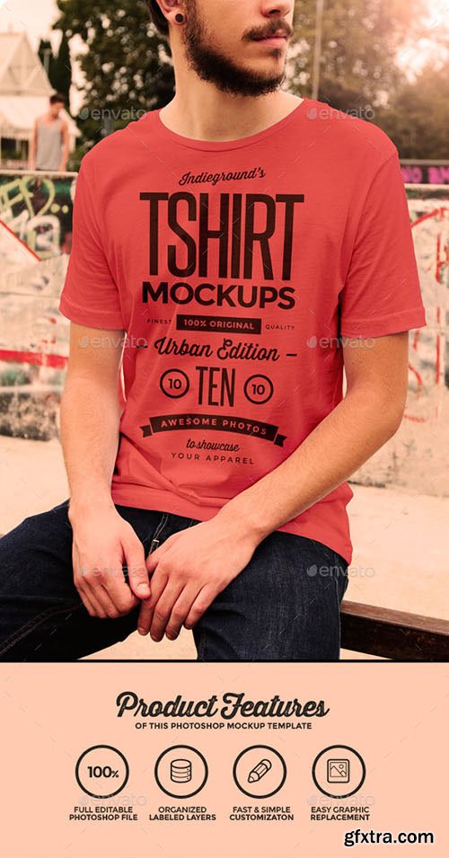 GraphicRiver: Urban T-Shirt Mockups 10940969 GraphicRiver: Urban T-Shirt Mockups 10940969