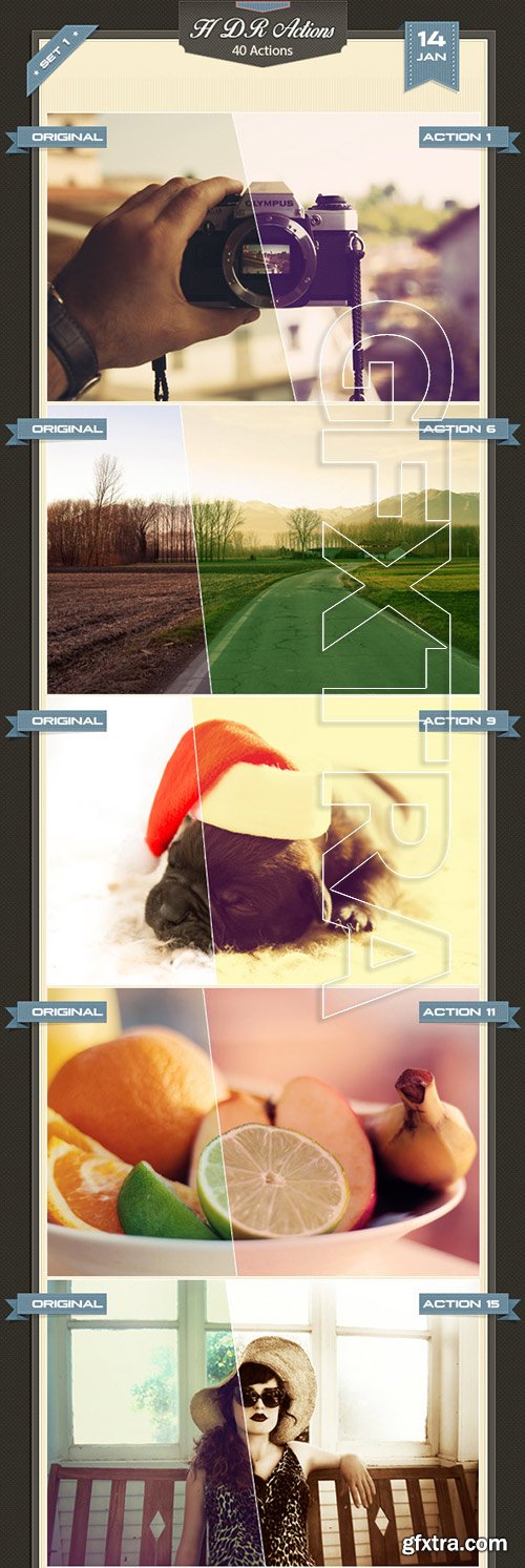 GraphicRiver - HDR - Photoshop Actions I 10069403