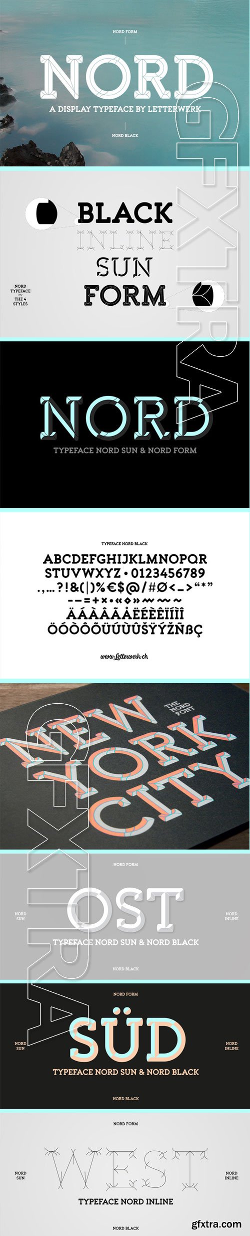 Nord Typeface 4xOTF 212924