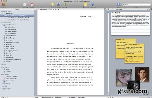 Storyist 3.1 (Mac OS X)