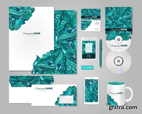 Vector - Abstract Business Set. Corporate Identity Templates