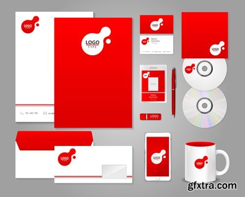 Vector - Abstract Business Set. Corporate Identity Templates