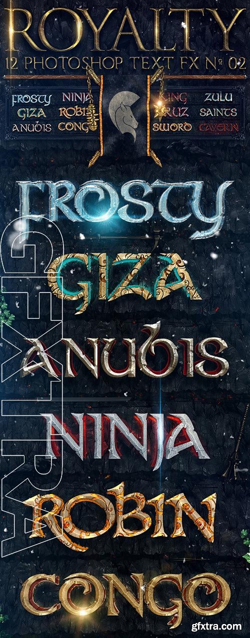 GraphicRiver - Royalty Photoshop Text FX Vol 02 9951600 GraphicRiver - Royalty Photoshop Text FX Vol 02 9951600
