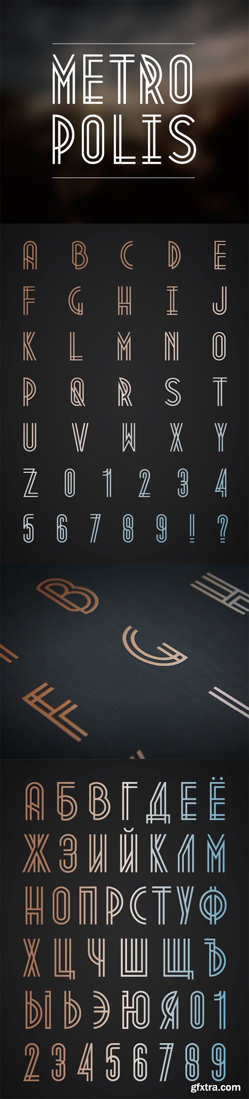 Metropolis Font Metropolis Font