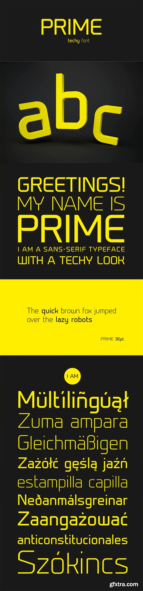 Prime Font Prime Font