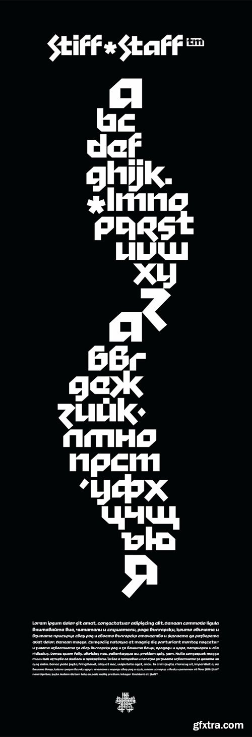Stiff Staff Font Stiff Staff Font