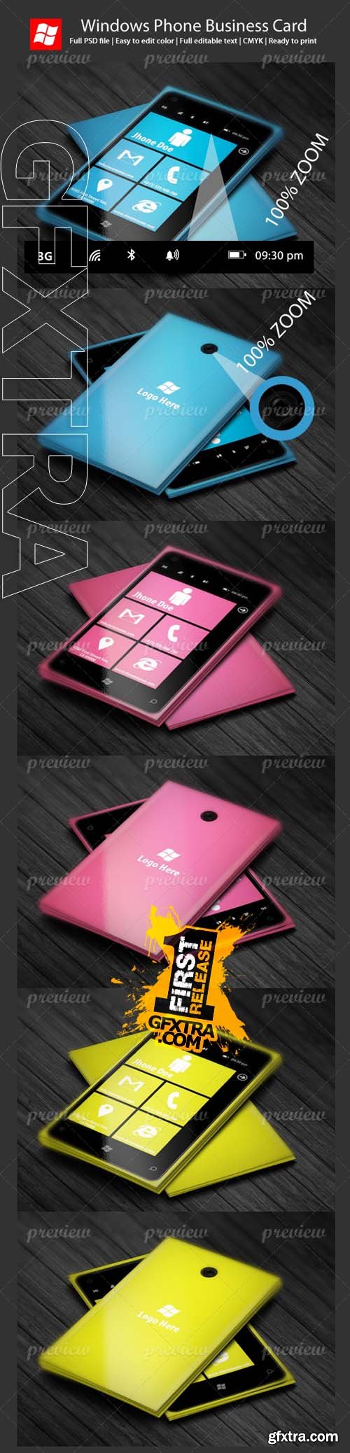 Windows Phone Business Card