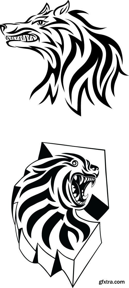 Tattoo element vector, &nbsp;20 x EPS