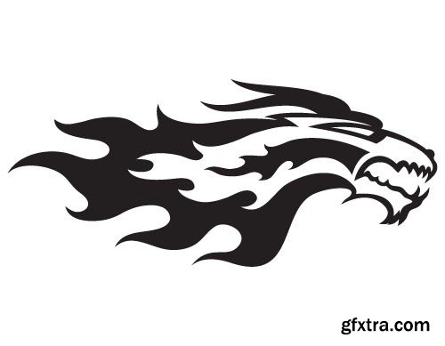 Tattoo element vector, &nbsp;20 x EPS