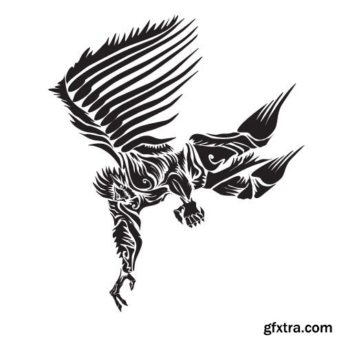 Tattoo element vector, &nbsp;20 x EPS