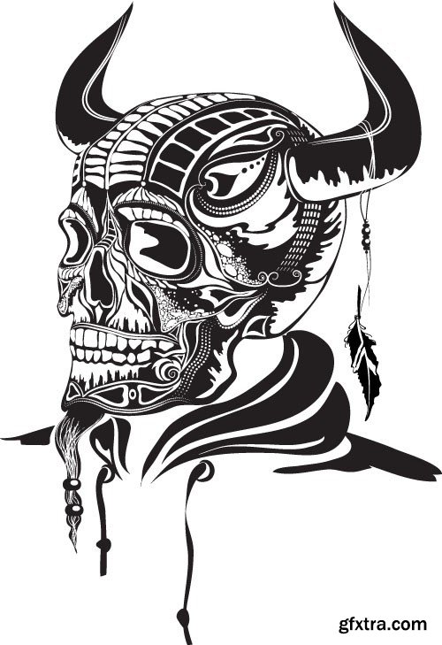 Tattoo element vector, &nbsp;20 x EPS