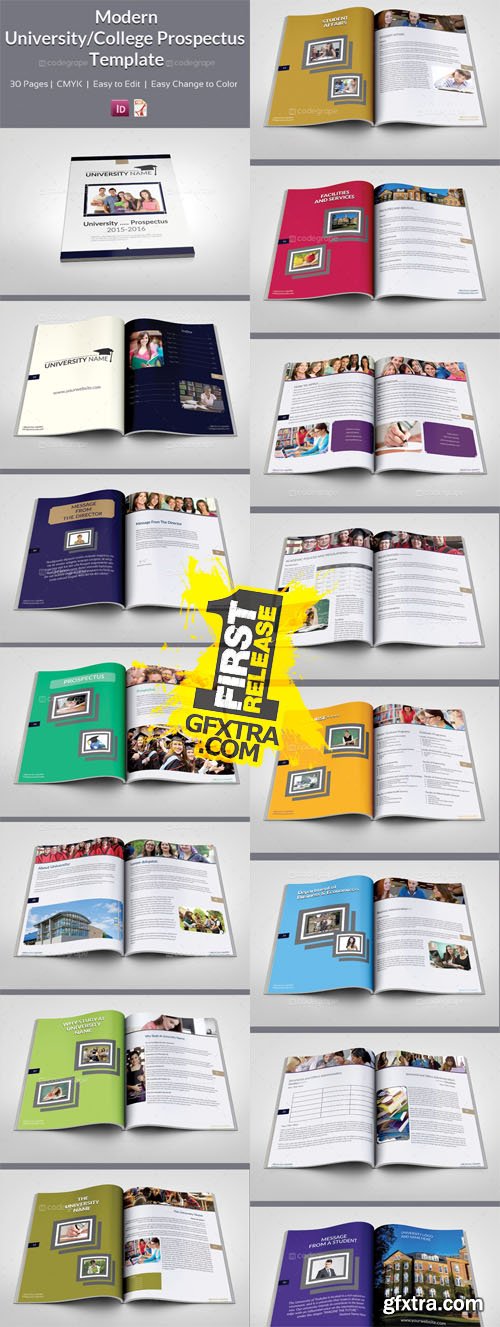 Modern University - College Prospectus Template