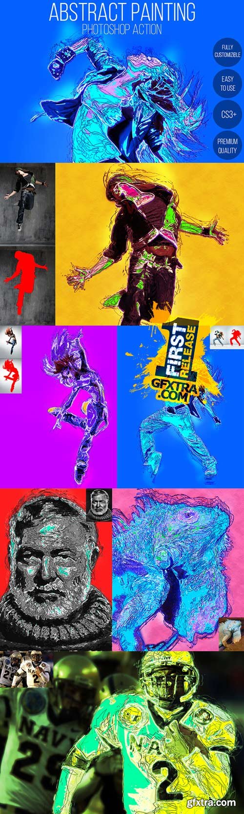 CM - Abstract Painting Photoshop Action 246021 CM - Abstract Painting Photoshop Action 246021