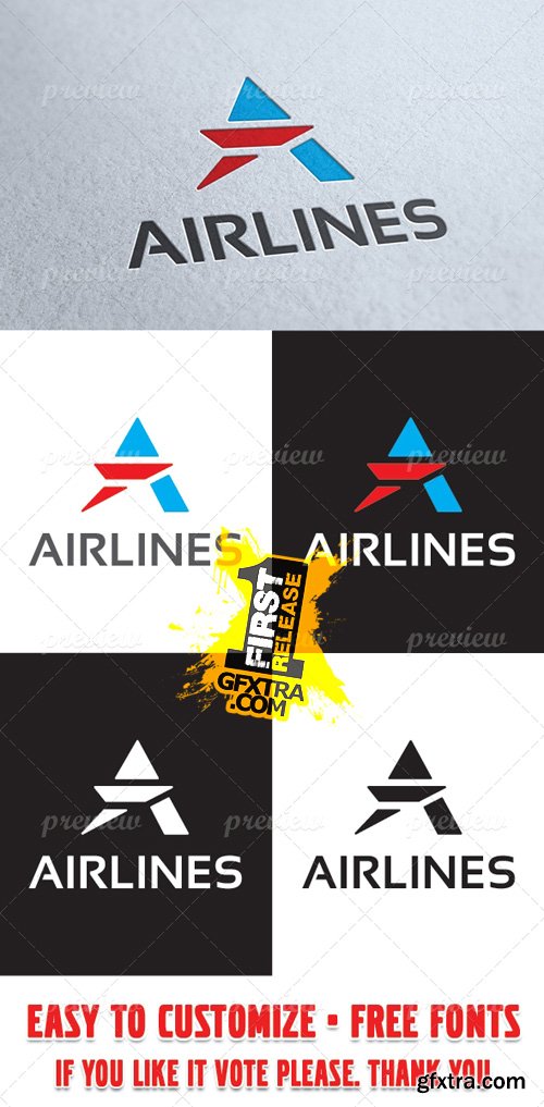 Airlines Logo Template