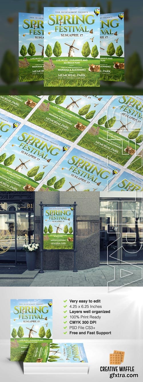 CM - Spring Festival Flyer Template 229019 CM - Spring Festival Flyer Template 229019
