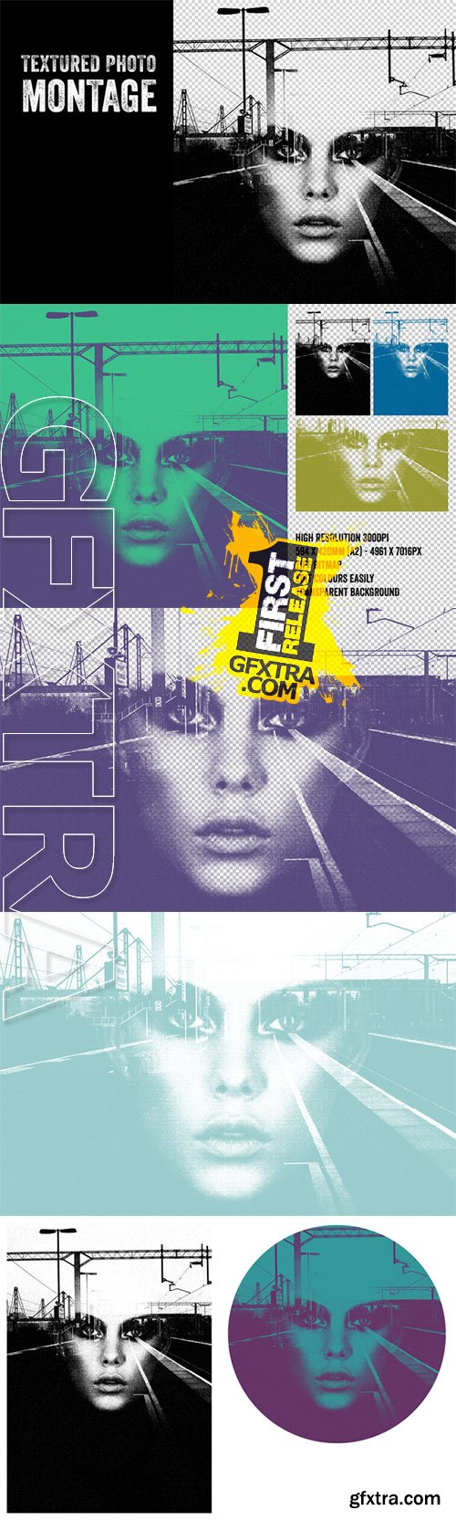 CM - Textured Photo Montage 31280 CM - Textured Photo Montage 31280