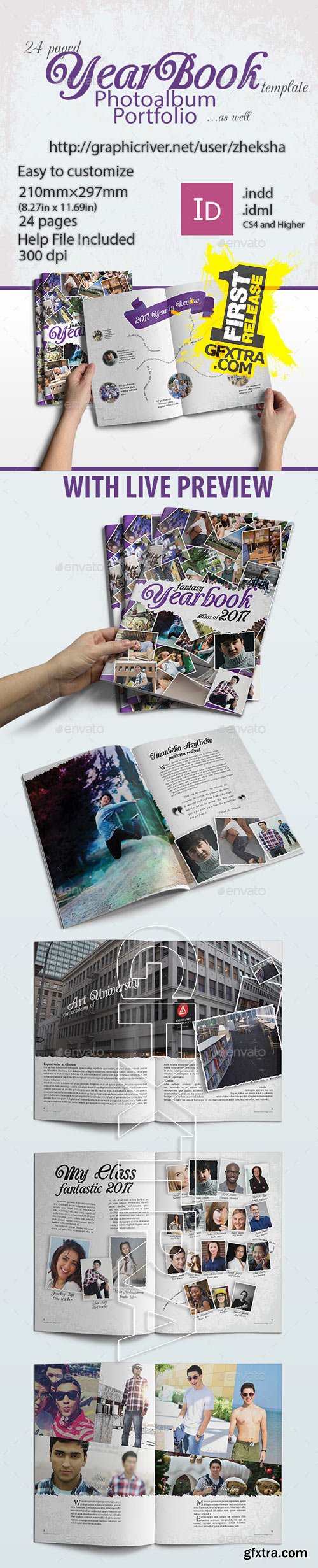 GraphicRiver - Modern Complex Yearbook 10205541