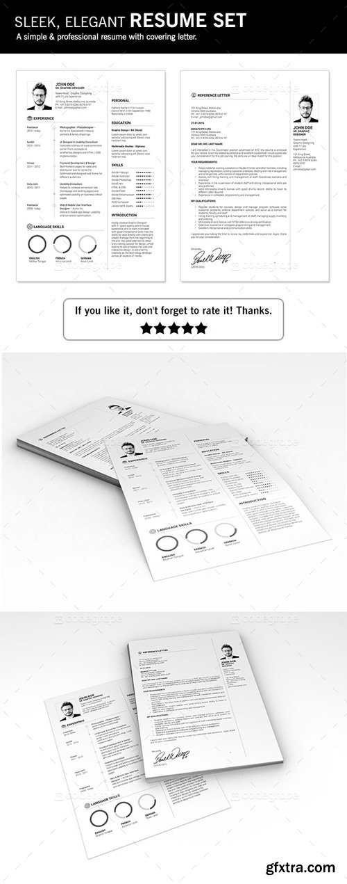 Sleek Resume Set
