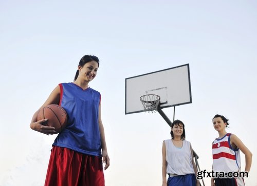 Collection of women\'s basketball girl with a basketball 25 HQ Jpeg