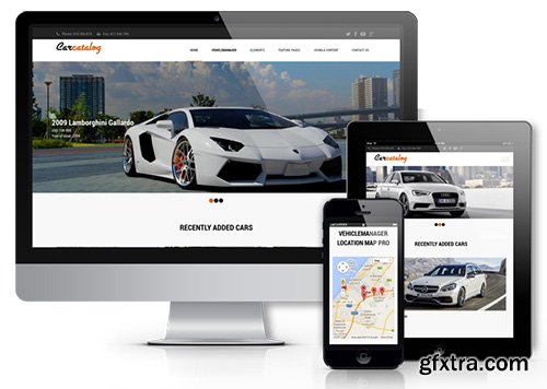 OrdaSoft - OS Car Catalog v1.0 - Automotive Website Joomla 3.x Template