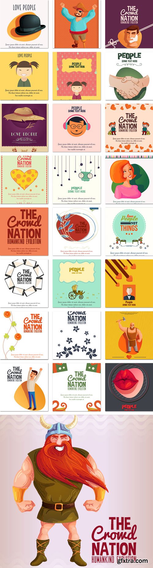 Get 300 Premium Vector Illustrations from 12 Different Categories at 98% OFF