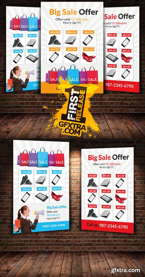CM - Big Sale Offer Flyer Template 251096