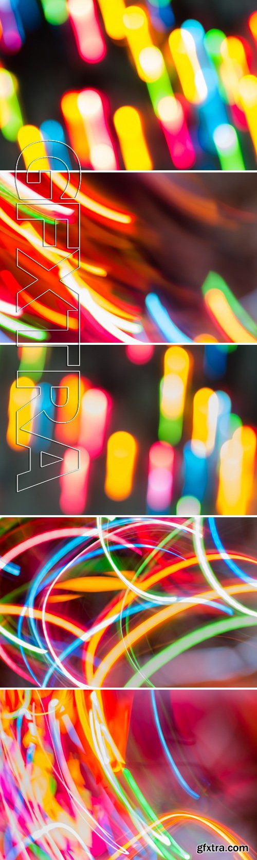 Stock Photos - Abstract Colorful Lights Motion Blur