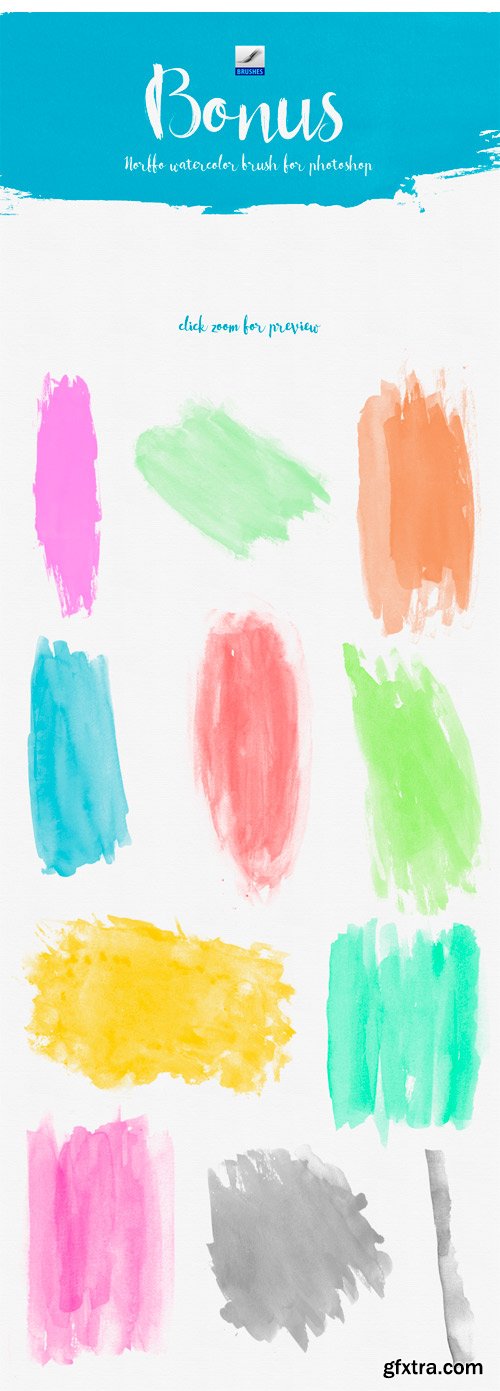 Norffo Font + Watercolor Brush OTF 253483