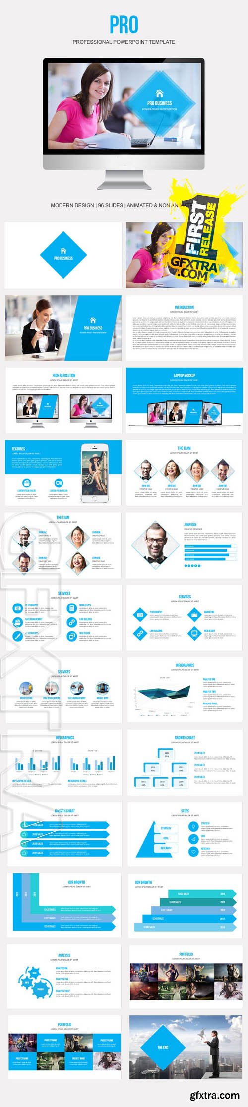 Pro Powerpoint Presentation Template - GraphicRiver 9728183